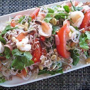 Miến trộn kiểu salad Thái