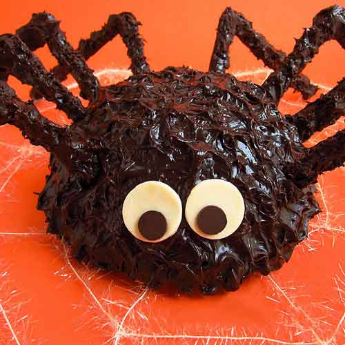 Cách làm bánh hình con nhện xù xì đêm Halloween