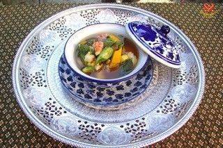 Món chay : Canh rau cải Thái Lan (Kaeng Liang )