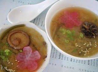 Ấm lòng với Món chay: Soup Bí Miso.