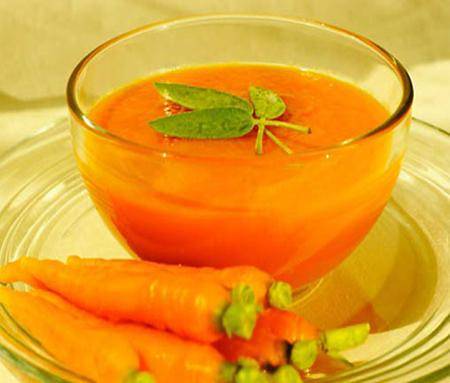 Vào bếp với món chay : Soup cà rốt