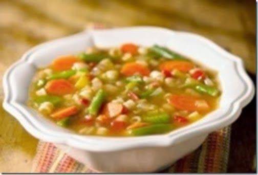 Soup Ý Chay (Vegetarian Minestrone Soup)