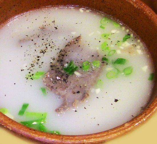 Cách làm súp xương Hàn Quốc ngon tuyệt