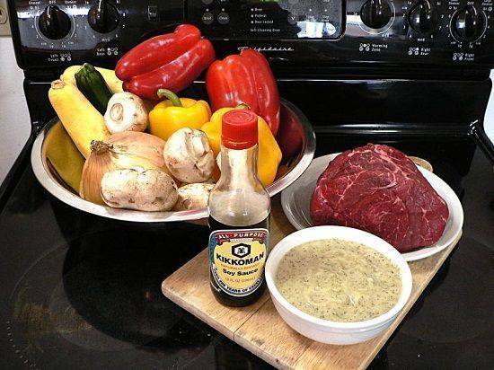 Cách làm thịt bò nướng rau củ bổ dưỡng thơm ngon