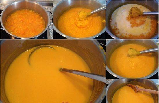 Cách làm món súp bí đỏ kem tươi ngon tuyệt cho bé yêu