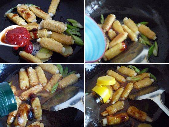 Cách làm váng đậu cuộn củ từ – món chay ngon