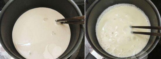Cách làm váng sữa đơn giản cho bé