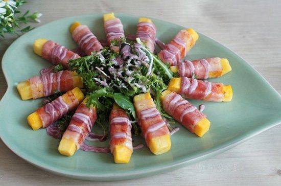 Cách làm món salad khoai lang cho bữa ăn thêm màu sắc