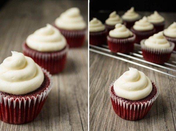 Cách làm bánh cupcake red velvet thật đơn giản thơm ngon