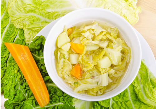 Cách làm súp bắp cải cà rốt thơm ngon giữ dáng