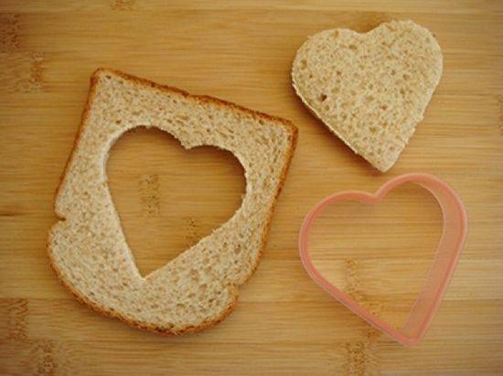 Sandwich Valentine – món ăn cho lễ tình nhân ngọt ngào