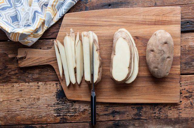 Cách làm khoai tây chiên không dầu mỡ