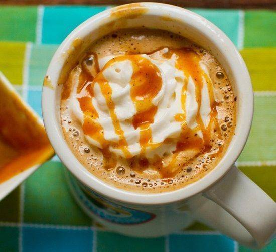 Cách làm latte caramel đậu phộng thơm ngon