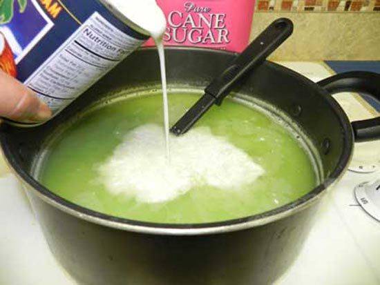 Cách làm sữa đậu xanh nước dừa