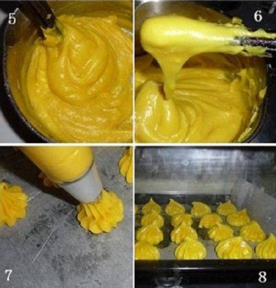 Cách làm bánh su kem hình 7 chú lùn