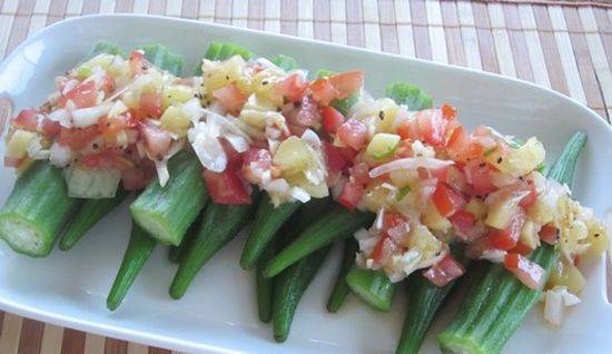 Cách nấu những món ăn gia đình hấp dẫn – salad đậu bắp