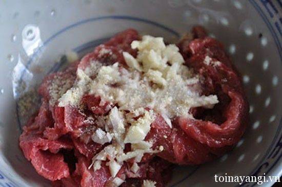 Cách làm thịt bò xào nấm thơm ngon