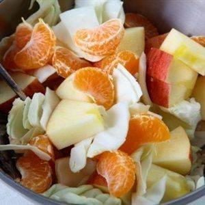 Cách làm Salad cam táo giảm cân
