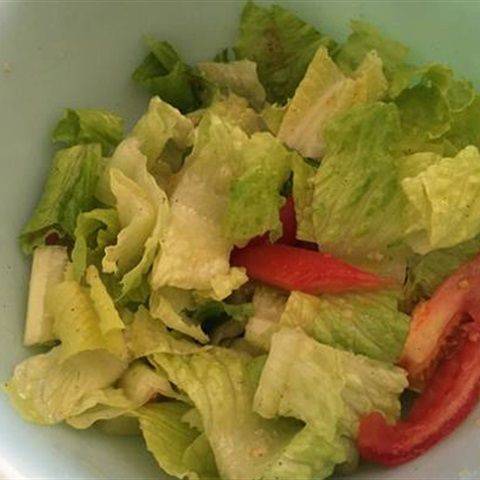 Salad xà lách cà chua