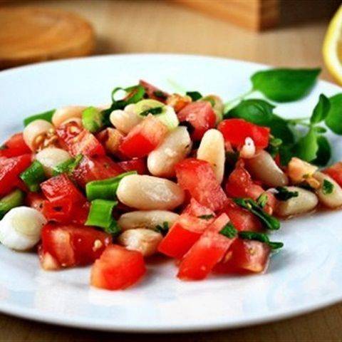 Salad cà chua đậu ngự