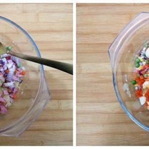 Salad khoai tây rau củ