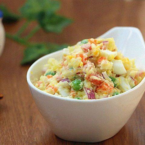 Salad khoai tây rau củ