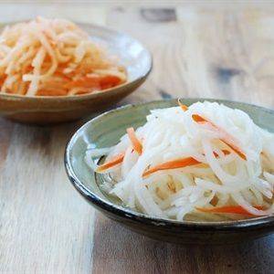 Củ cải ngâm chua kiểu Hàn