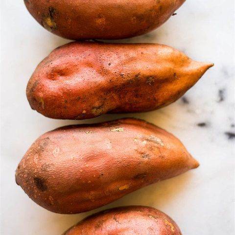 Vỏ khoai lang nướng - Sweet potato skins