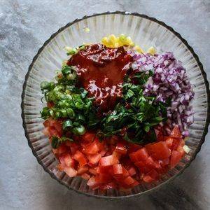 Salad cà chua thơm