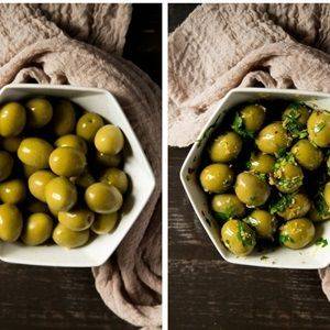 Olive trộn cay