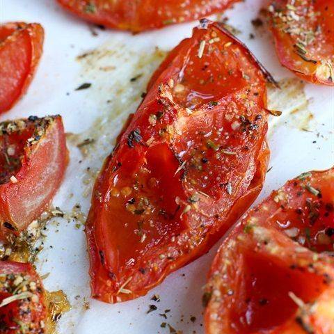 Cà chua nướng đơn giản