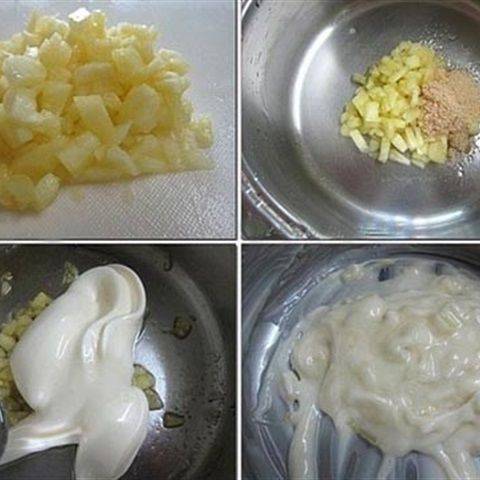 Tôm sốt dứa mayonnaise