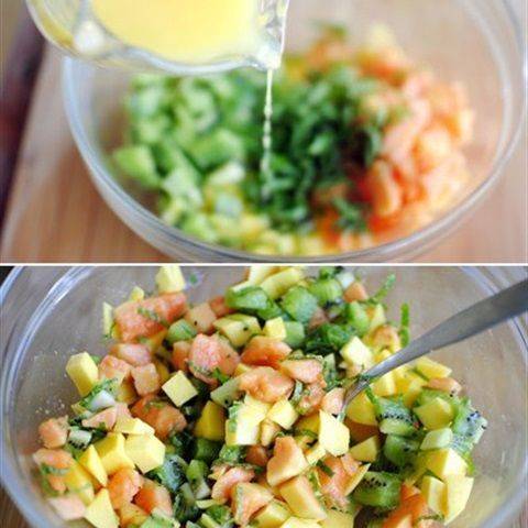 Salad trái cây chua ngọt