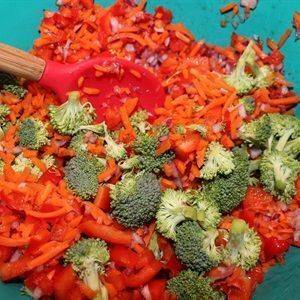 Salad cà rốt bông cải xanh