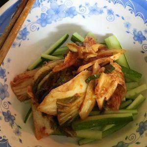 Nộm bạch tuộc kimchi