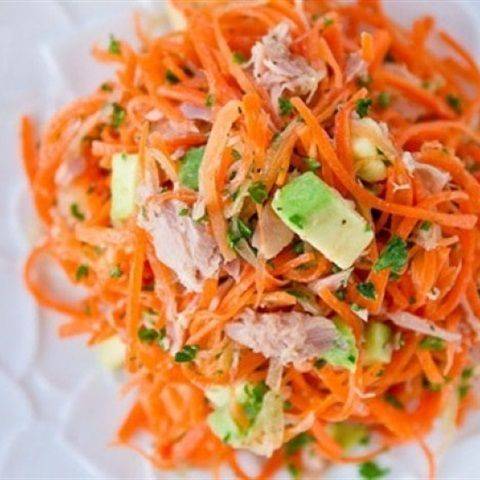 Salad cà rốt cá ngừ