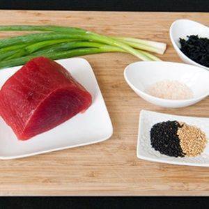 Gỏi sashimi cá ngừ