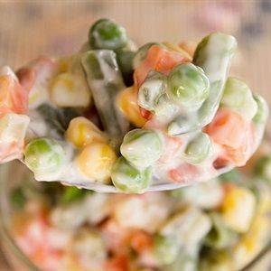 Salad rau củ luộc