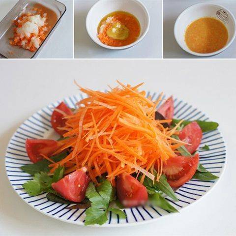 Salad cà rốt cà chua