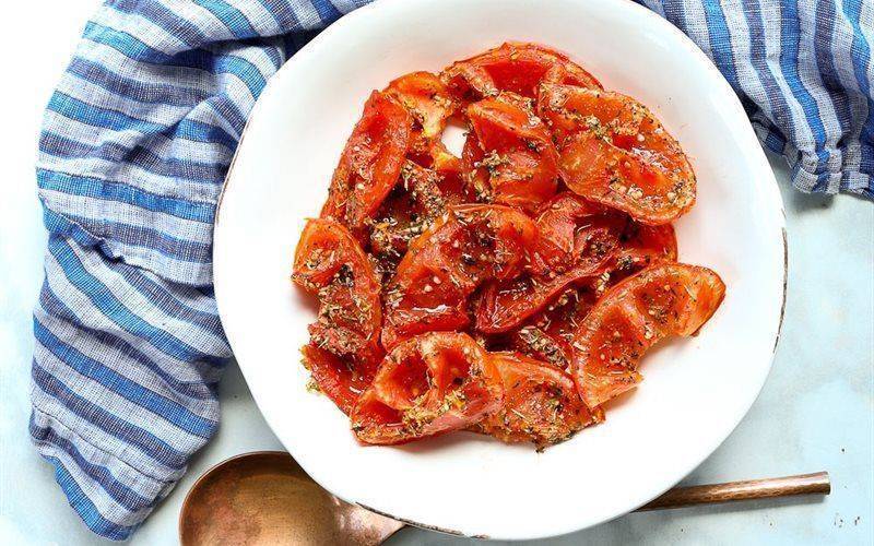 Cà chua nướng đơn giản
