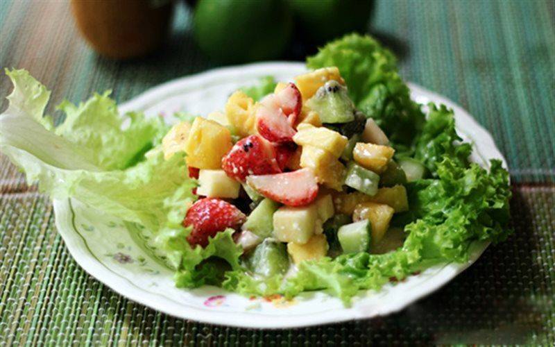 Salad trộn trái cây